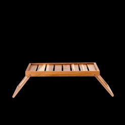 Outlet CASA Acacia Vassoio Da Letto Naturale