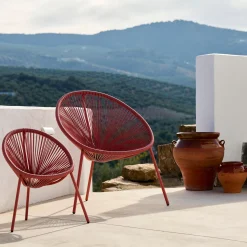 Discount CASA Acapulco Sedia Per Bambini Terracotta