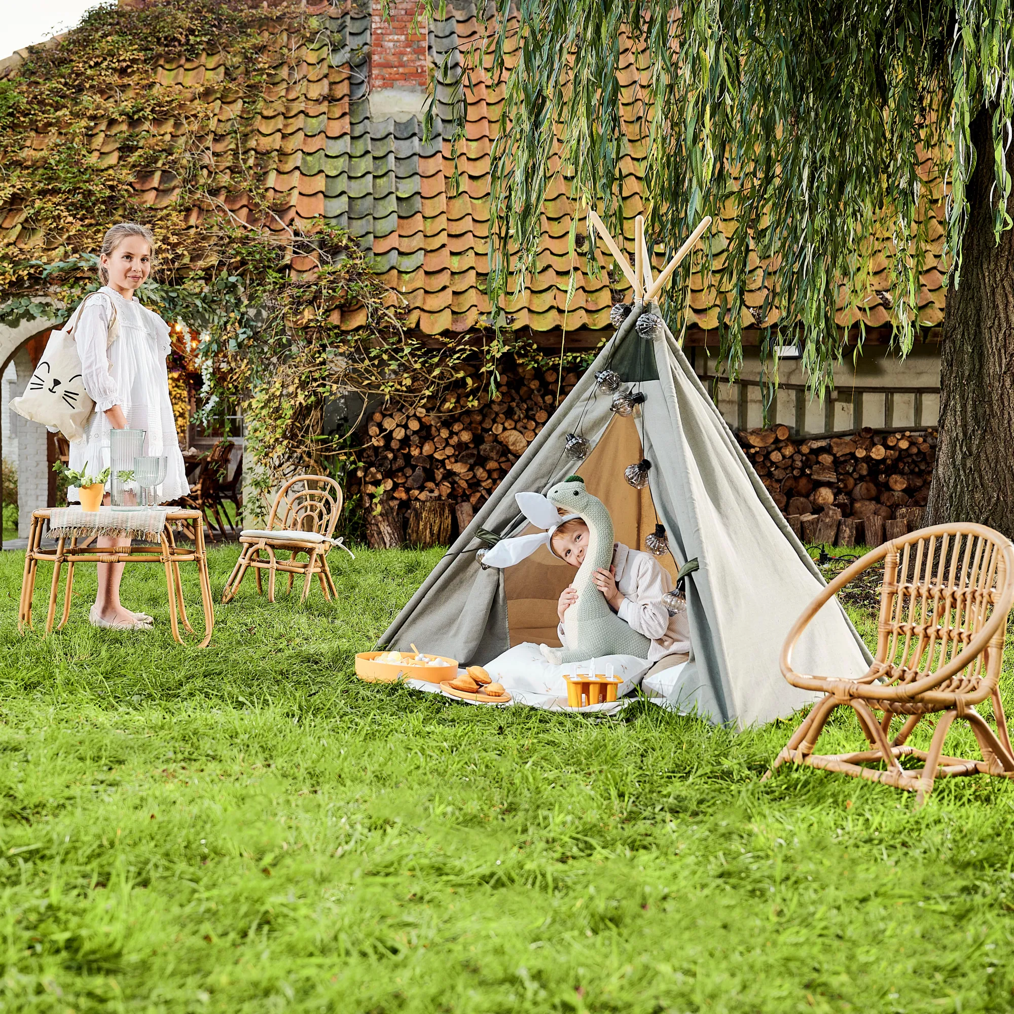 Sale CASA Adventure Tenda Da Gioco Verde