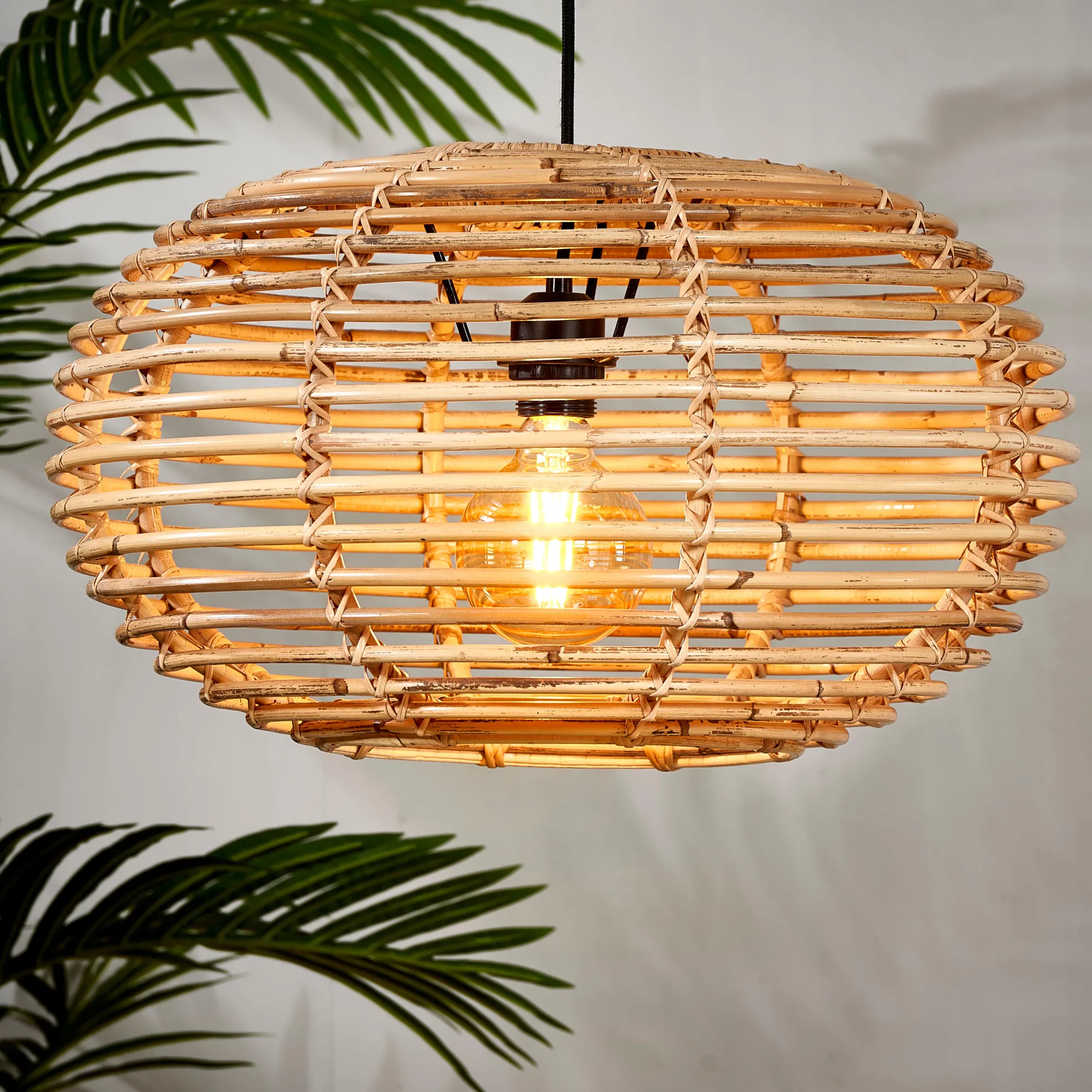 Outlet CASA Ailene Lampada A Sospensione Naturale