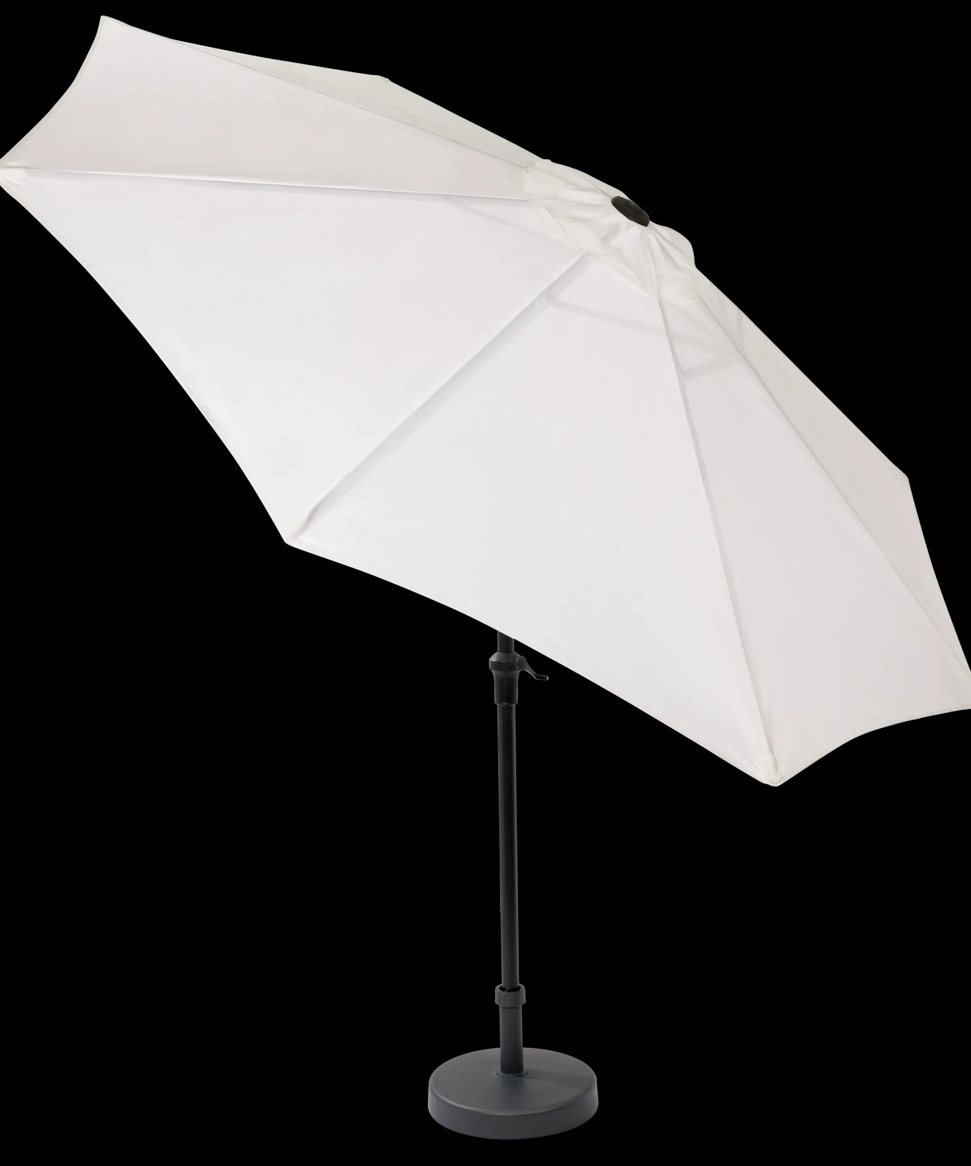 Clearance CASA Alu Ombrellone Senza Base Bianco