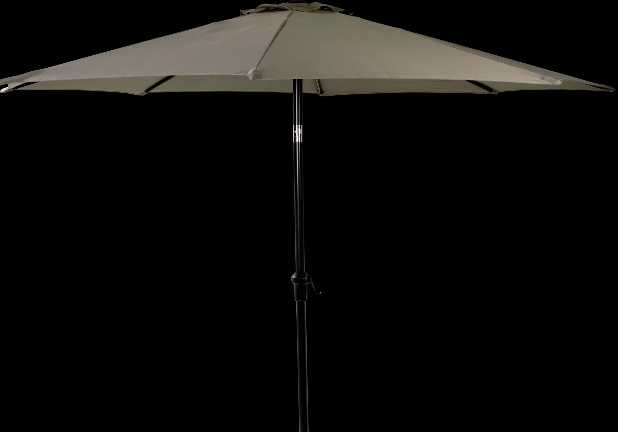 CASA Alu Ombrellone Senza Base Taupe
