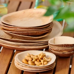 Sale CASA Areca Leaf Piatti Set Di 6 Naturale