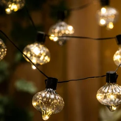 Outlet CASA Azis Filo Luminoso 10 Led Esterni Forma Di Goccia