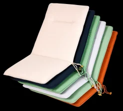 Clearance CASA Azur Cuscino Da Giardino Per Sedia Piegh Nero