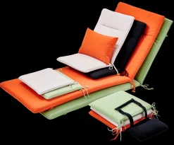 Clearance CASA Azur Cuscino Giardino Per Sedia Bistro Grigio Chiaro