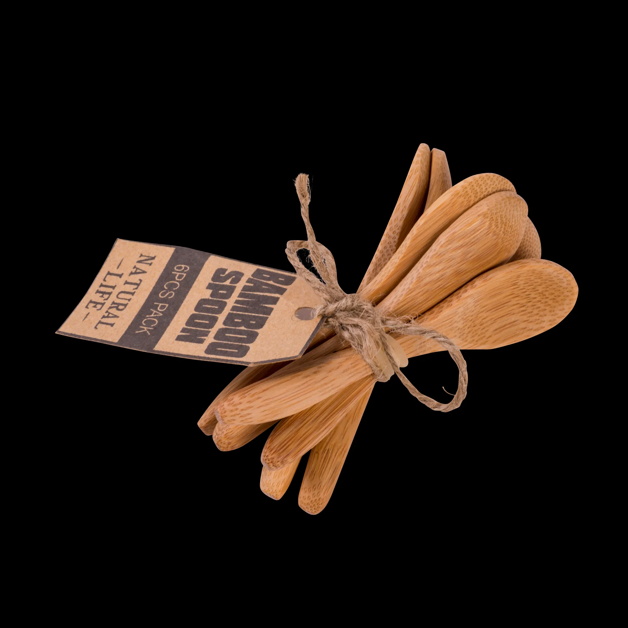 Sale CASA Bamboo Cucchiaini Set Di 6 Naturale