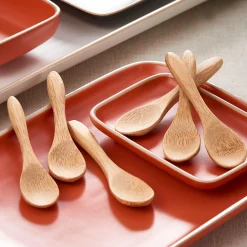 Sale CASA Bamboo Cucchiaini Set Di 6 Naturale