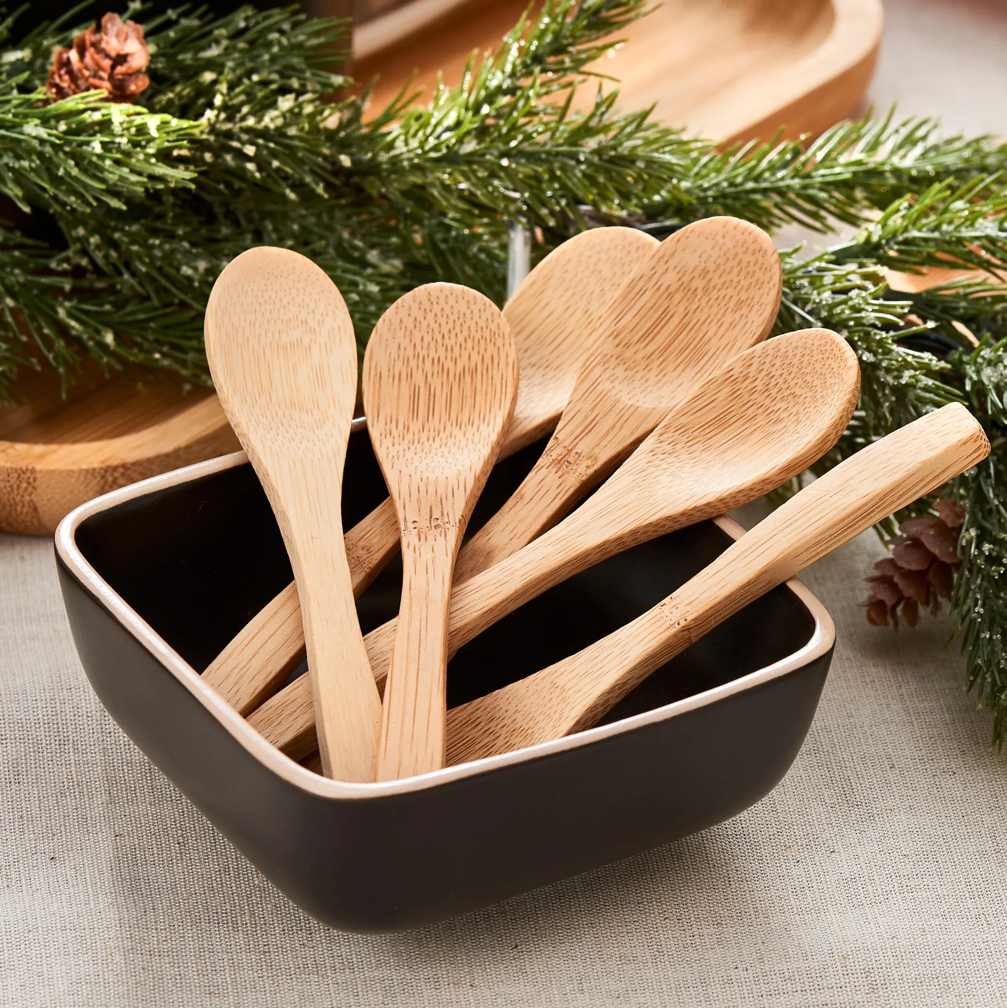 Discount CASA Bamboo Cucchiaini Set Di 6 Naturale