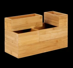 Best CASA Bamboo Organiser Per Cassetto Naturale