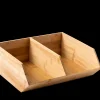 Clearance CASA Bamboo Organizzatore Impilabile Naturale