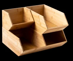 Online CASA Bamboo Organizzatore Impilabile Naturale