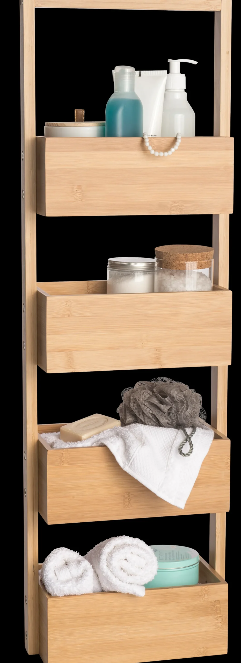 Online CASA Bamboo Scaffale Portatutto Naturale