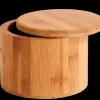 New CASA Bamboo Scatola Portatutto Vaso Per Erbe Naturale