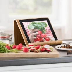 Clearance CASA Bambus Supporto Tablet Leggio Per Ricettario Naturale