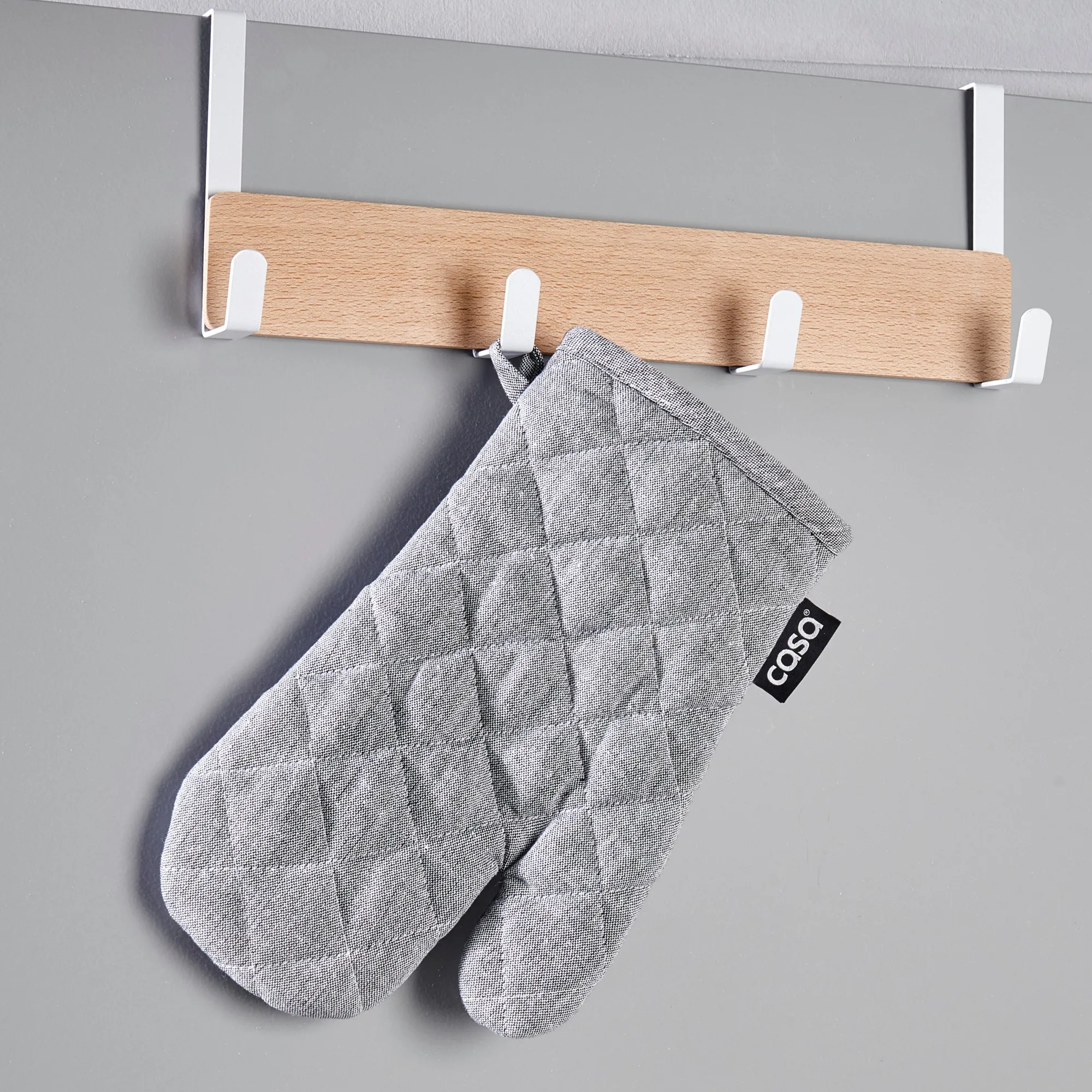 Outlet CASA Bas Guanto Da Forno Grigio Scuro