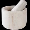 New CASA Beige Granite Mortaio Con Pestello Beige