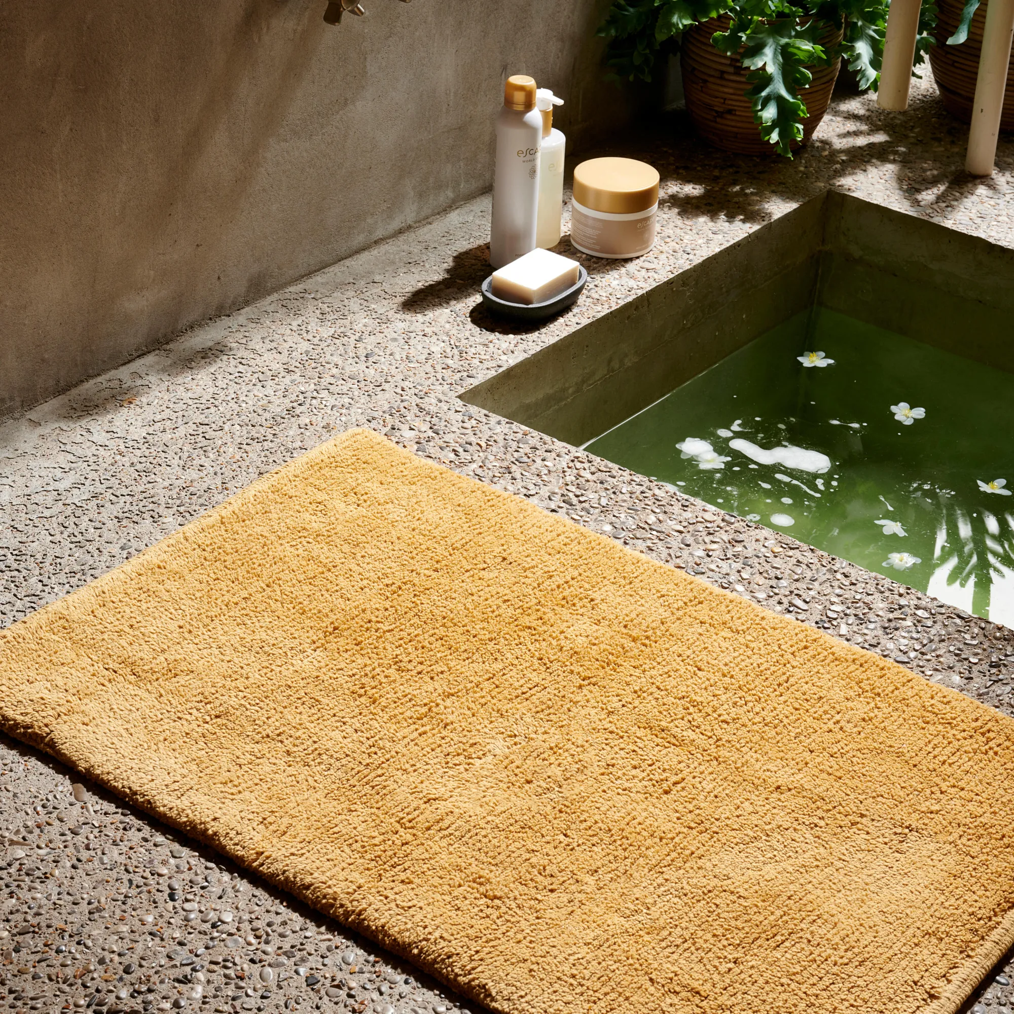 New CASA Bio Soft Tappetino Bagno Ocra