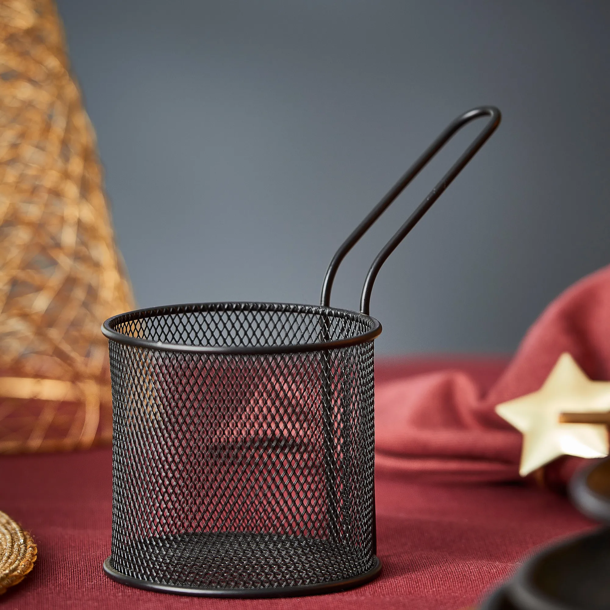 Clearance CASA Black Cestino Da Portata Nero