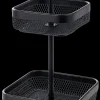 Clearance CASA Black Lunar Cesto Quadrato 2 Pezzi Nero