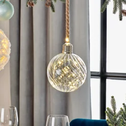 Best CASA Bloxem Pallina Decorativa 20 Luci Led Trasparente