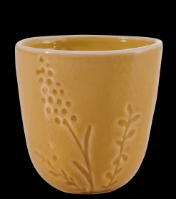 New CASA Botanic Ocher Mug 2 Colori Caramello