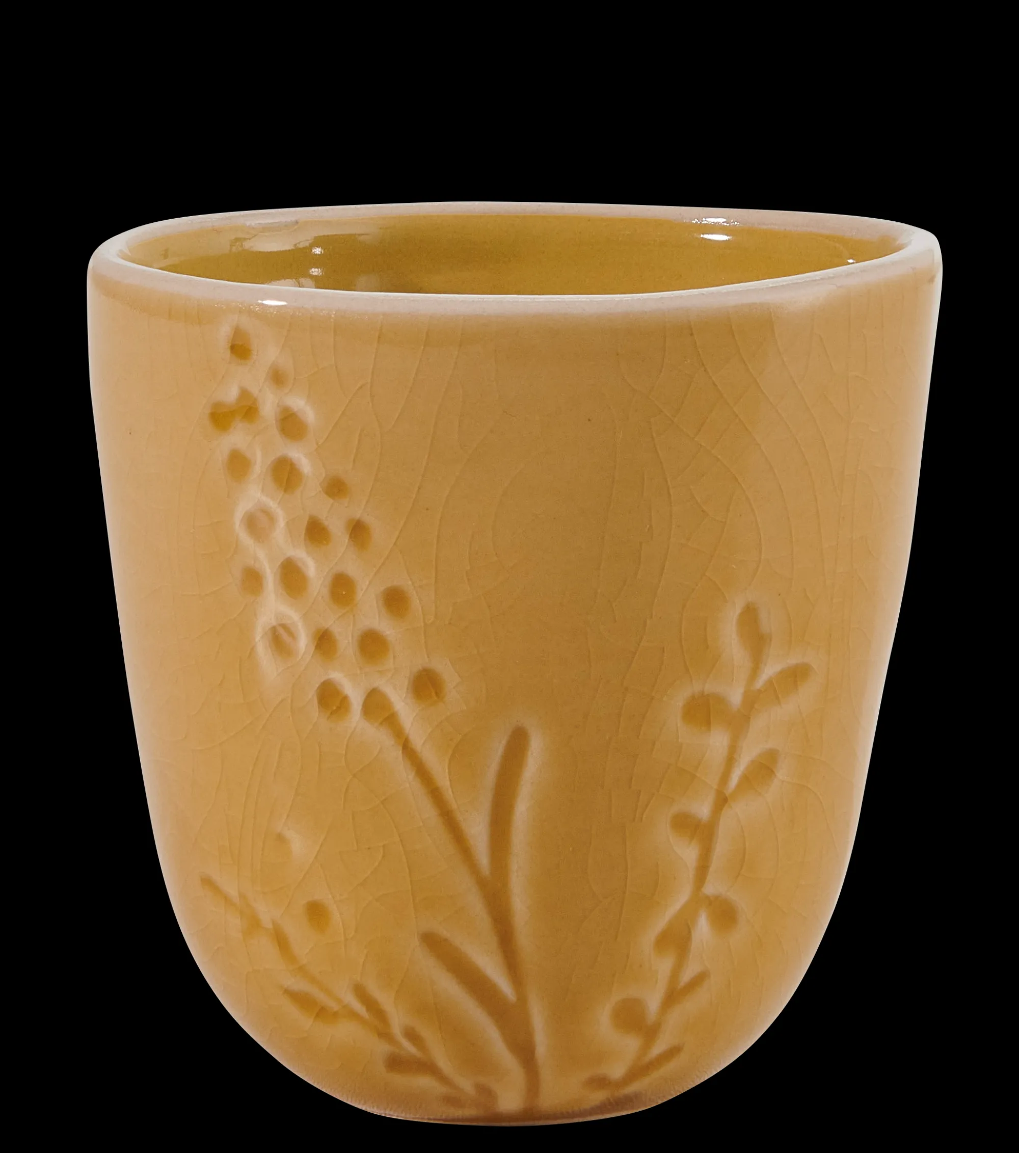 New CASA Botanic Ocher Mug 2 Colori Caramello