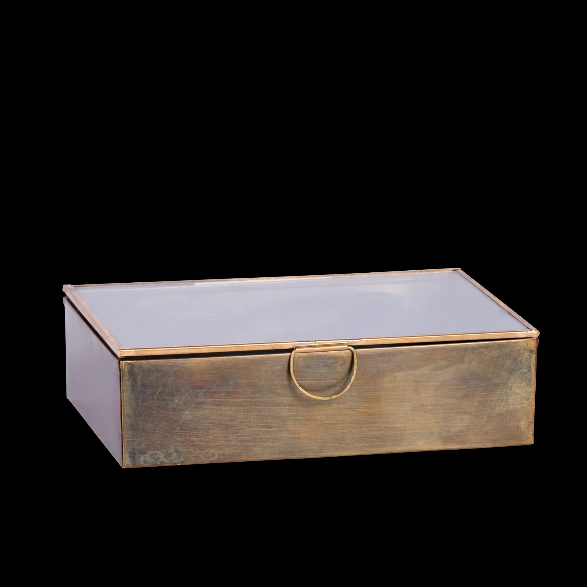Discount CASA Brush Scatola Portatutto Dorato