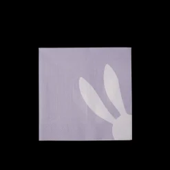Best CASA Bunny Set Di 20 Tovaglioli Viola