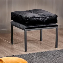 Sale CASA Buton Pouf Nero