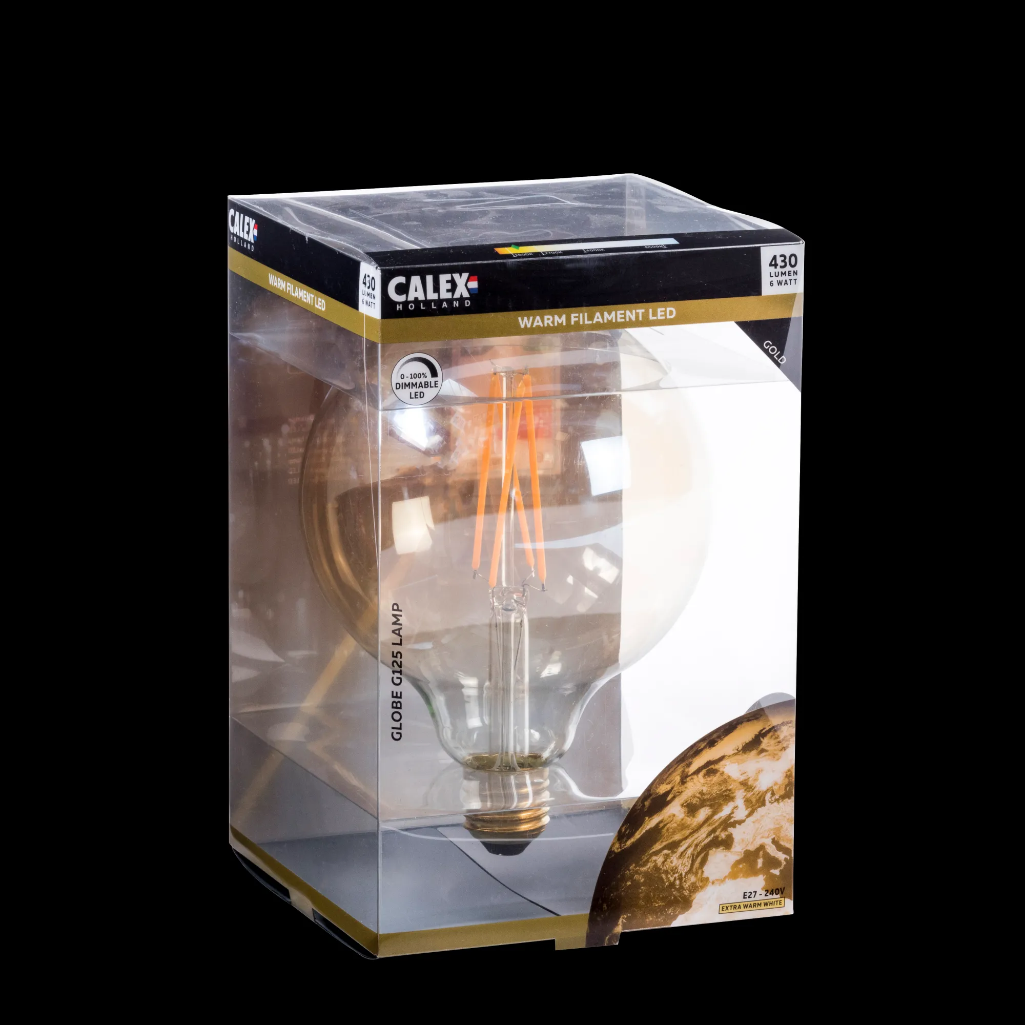 New CASA Calex Lampadina A Sfera 2100K
