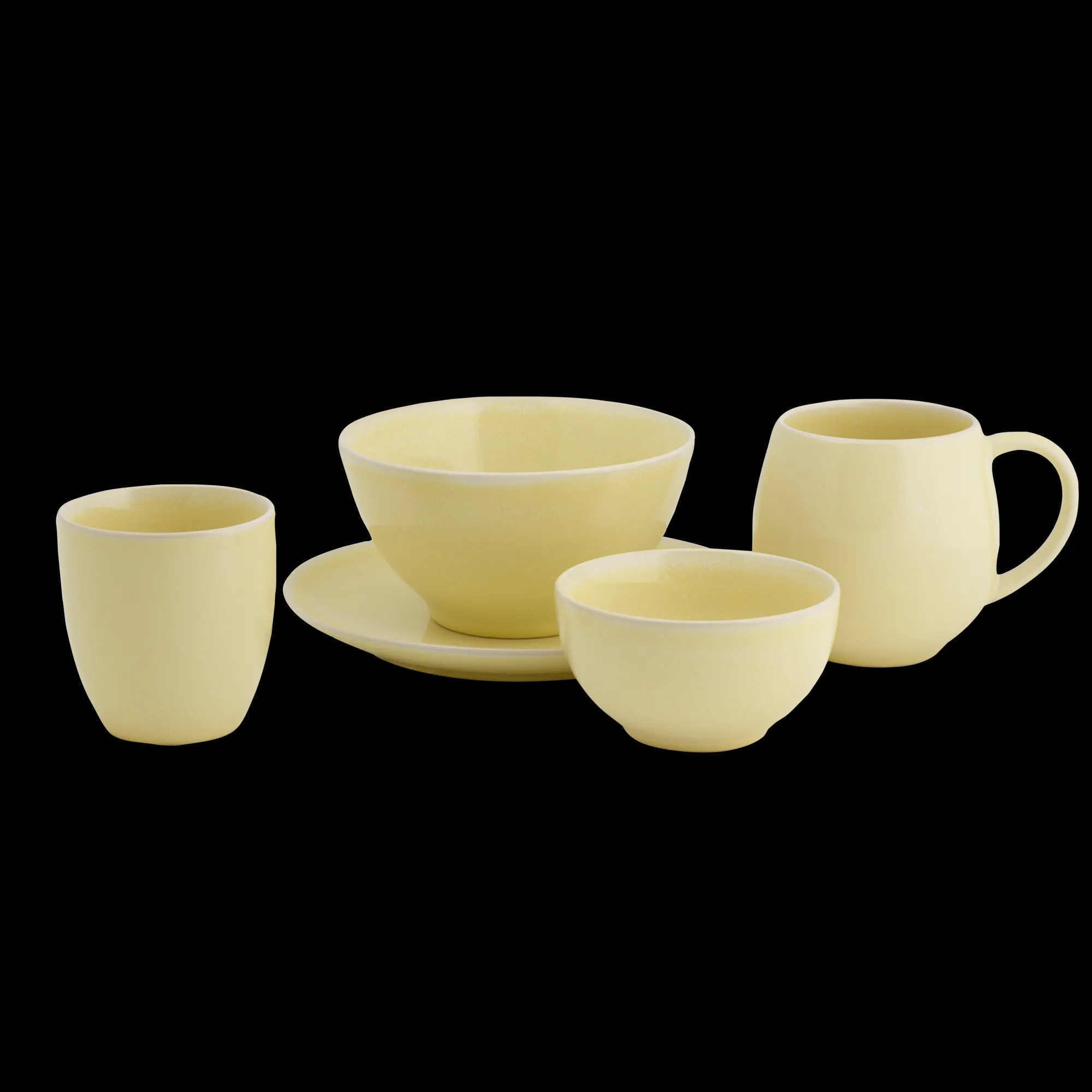 Outlet CASA Candy Tazza Giallo Chiaro