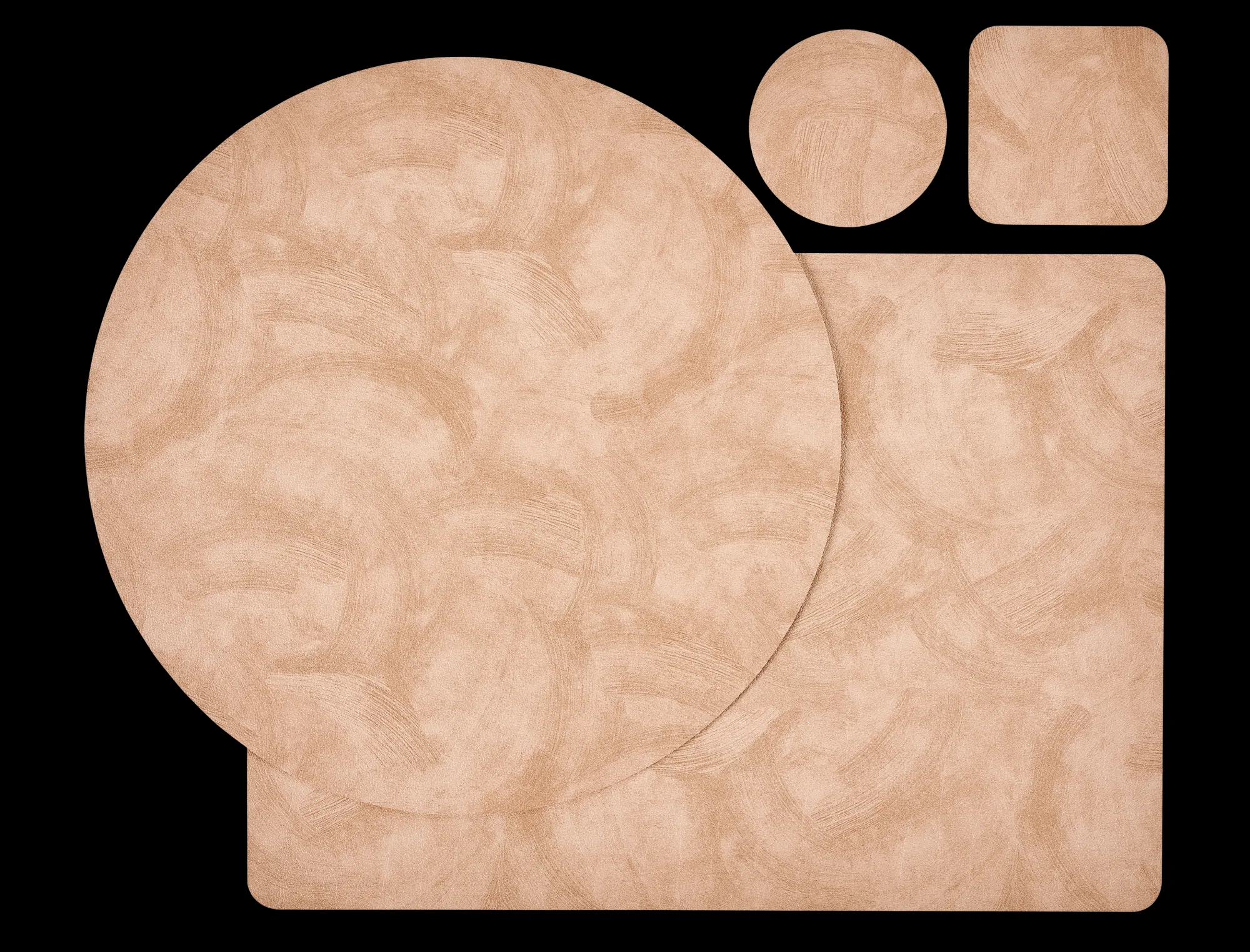 Online CASA Chalk Tovaglietta Marrone Chiaro