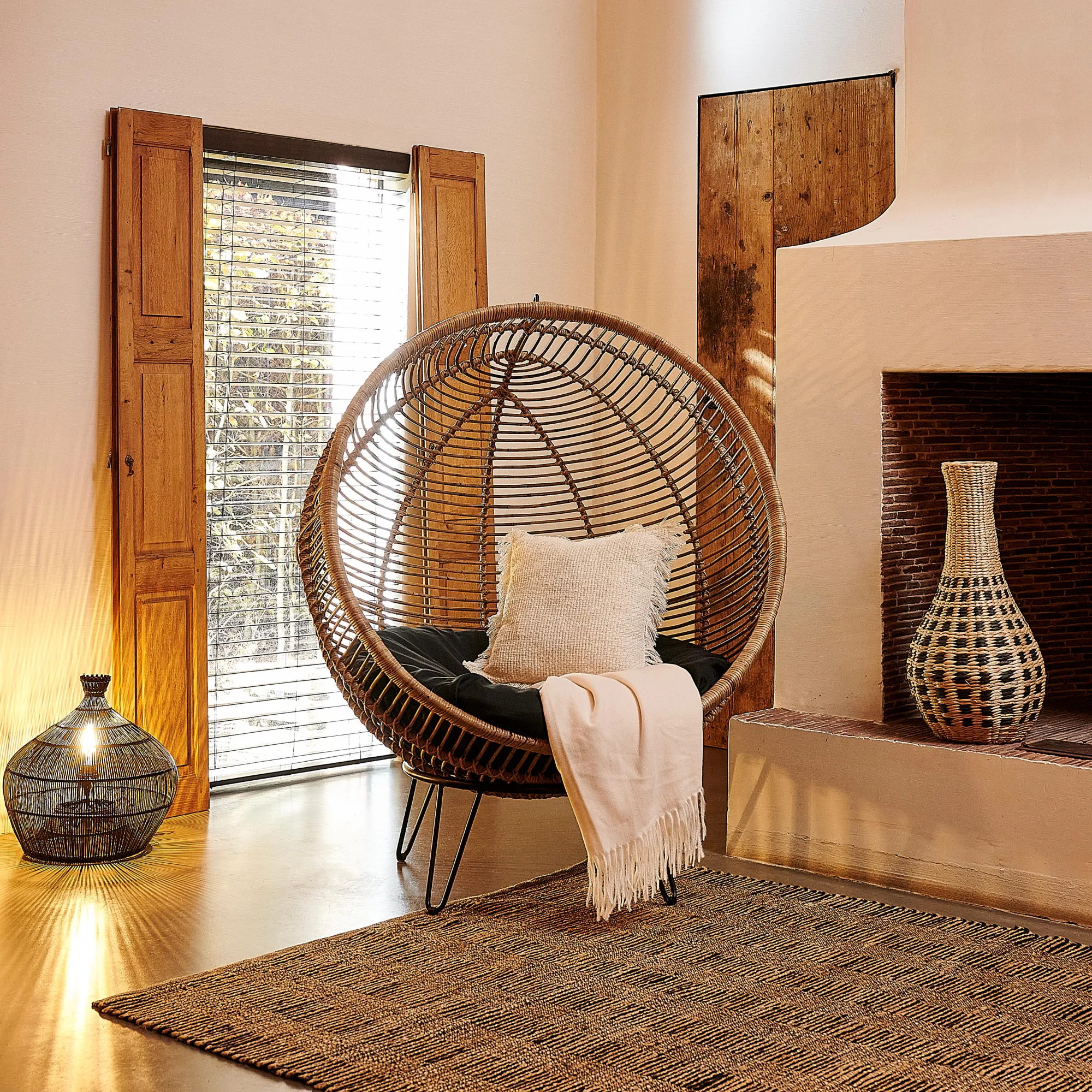 CASA Cozie Poltrona Lounge Naturale