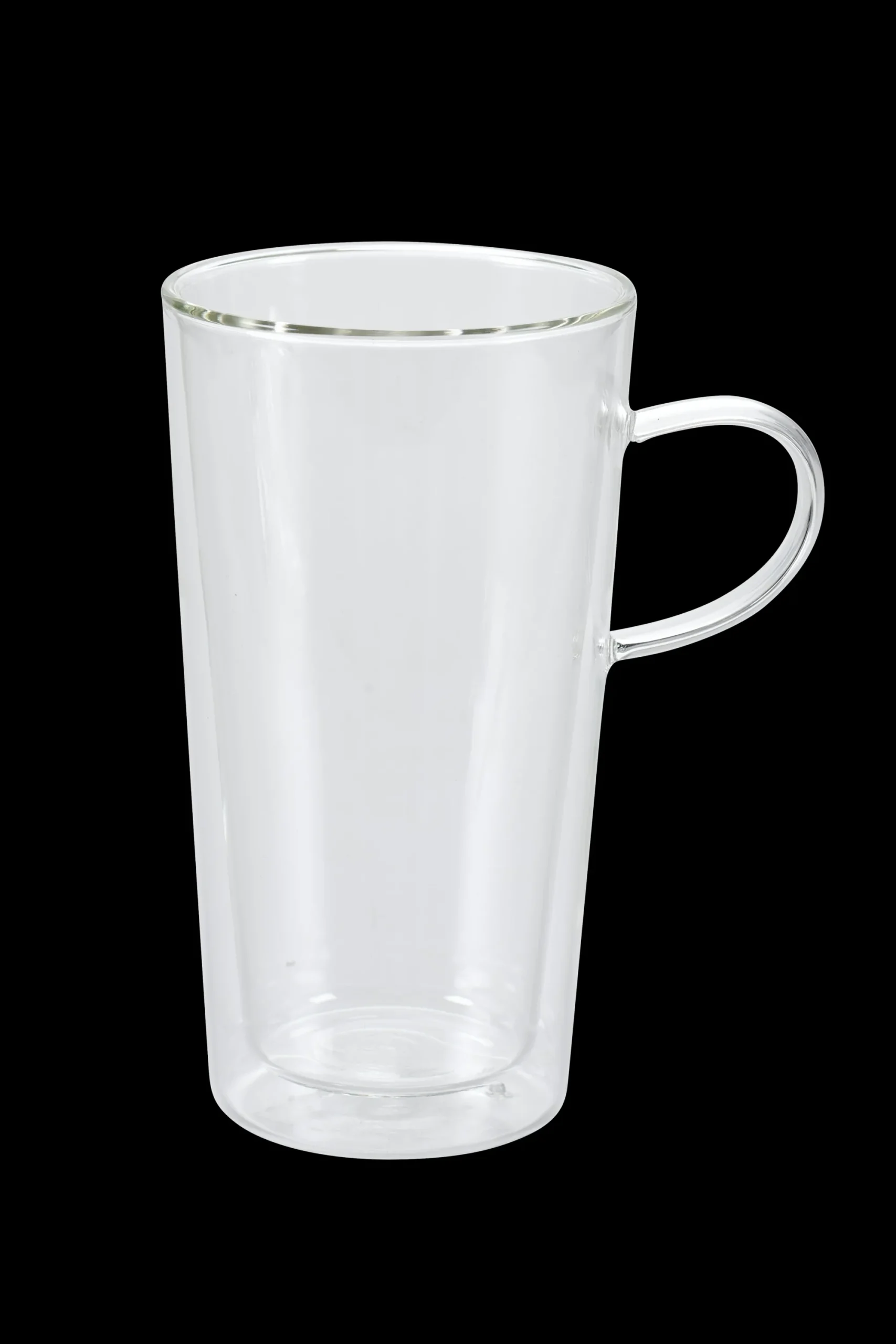 Outlet CASA Crema Mug A Doppia Parete Trasparente