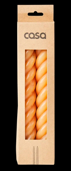 Online CASA Curl Candele Set Da 2 Ocra