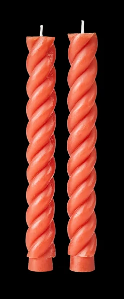 Outlet CASA Curl Candele Set Da 2 Rosso