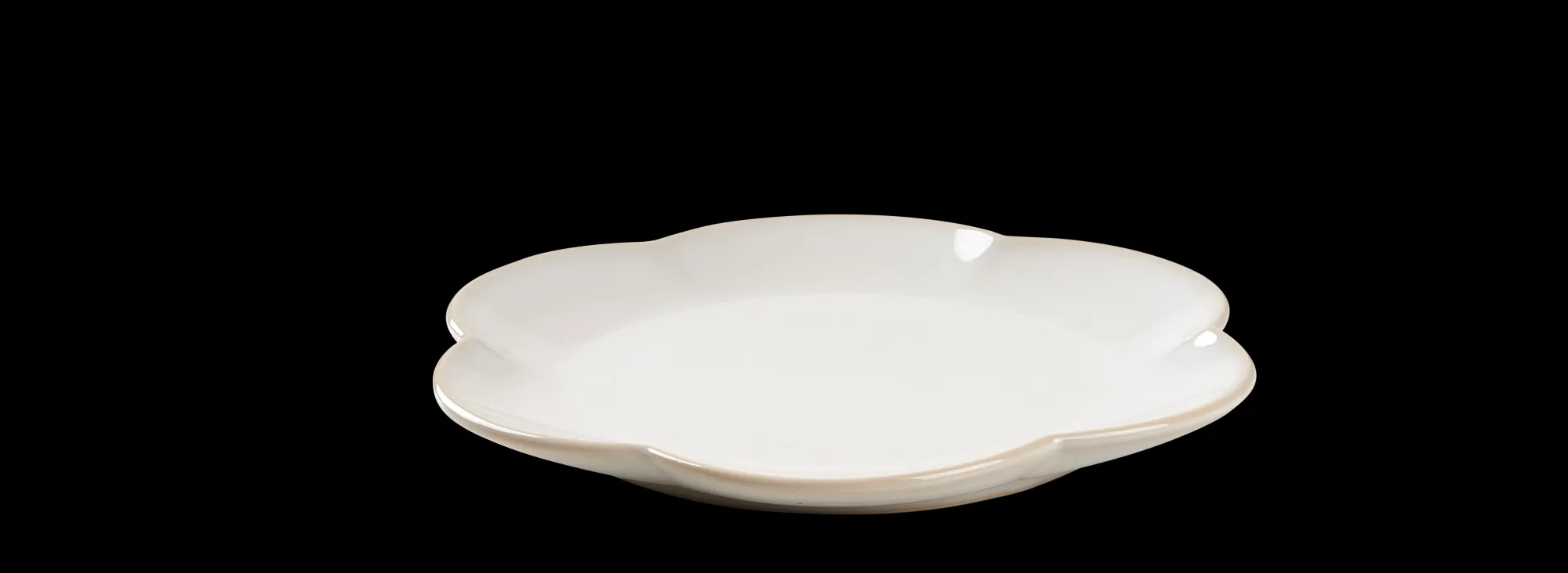 Discount CASA Dahlia Flower Piatto Bianco