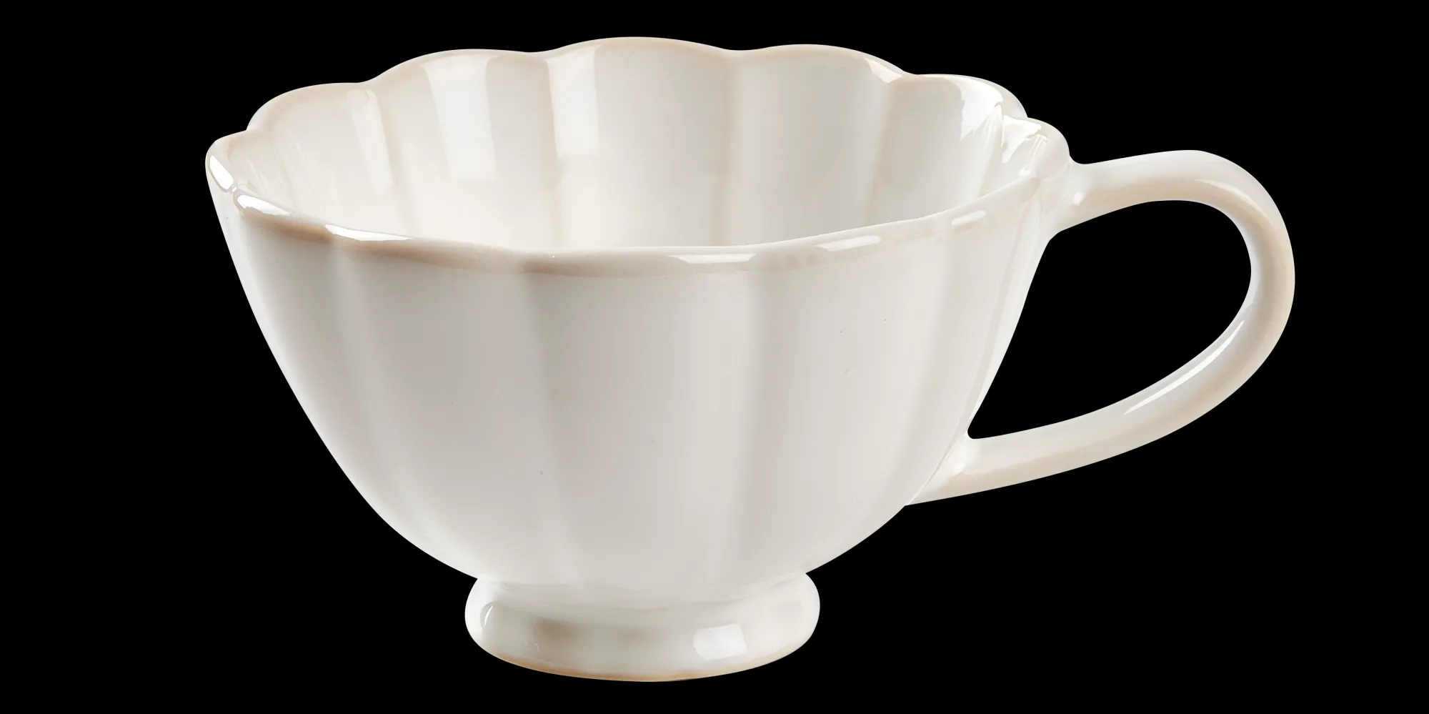 Clearance CASA Dahlia Maxi Mug Bianco