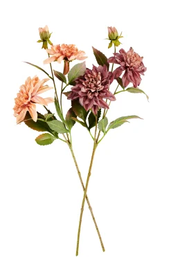 CASA Dahlia Ramo Floreale Rosa Pesca