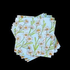 CASA Daisies Set Di 20 Tovaglioli Vari Colori
