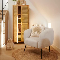 New CASA Davi Poltrona Bianco Antico