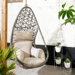 Online CASA Drop Sedia Sospesa Grigio