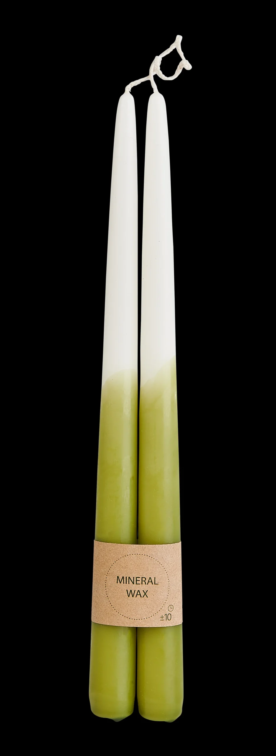Sale CASA Duo Candele Da Cena Set Di 2 Verde, Crema, Multicolore