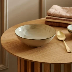 Outlet CASA Earth Marl Piatto Fondo Crema
