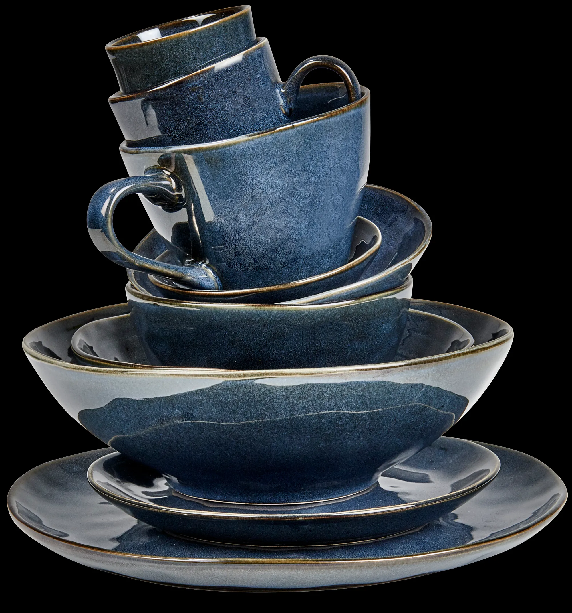 Sale CASA Earth Ocean Ciotola Blu