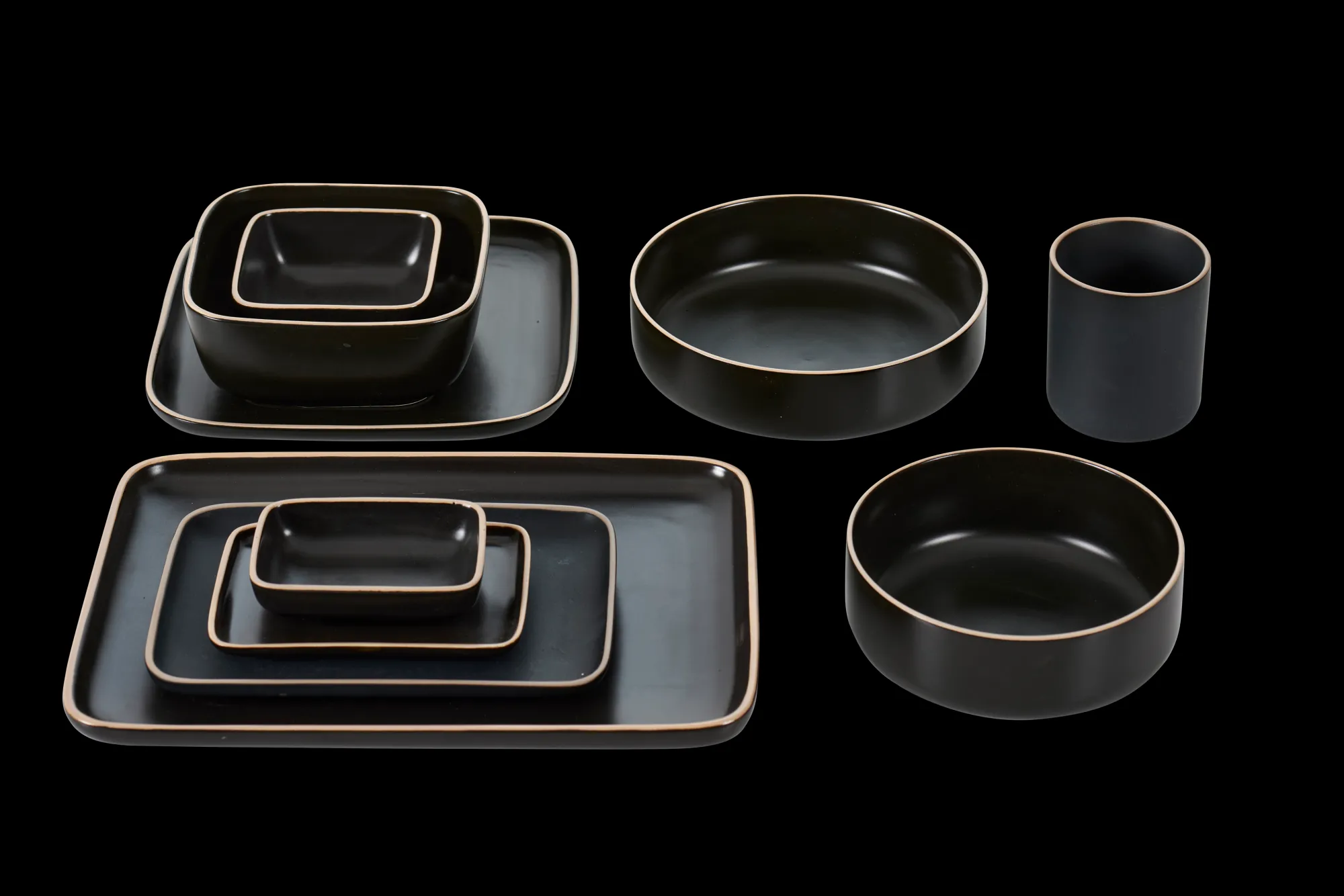 Discount CASA Elements Piatto Nero