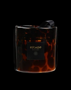 Hot CASA Escape Black Oudh Candela Profumata Marrone, Ocra, Multicolore