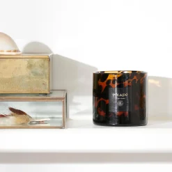 Hot CASA Escape Black Oudh Candela Profumata Marrone, Ocra, Multicolore