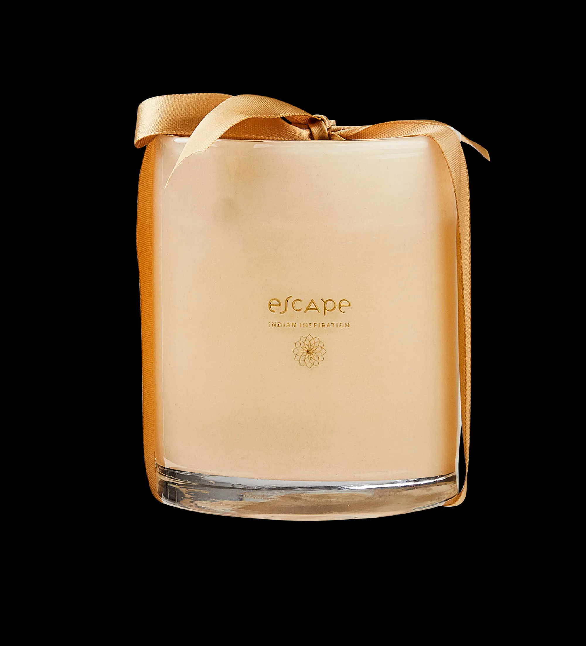 New CASA Escape Indian Inspiration Candela Profumata In Vaso Bianco, Beige, Multicolore